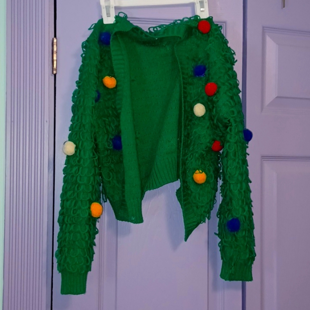 Christmas tree ugly sweater
